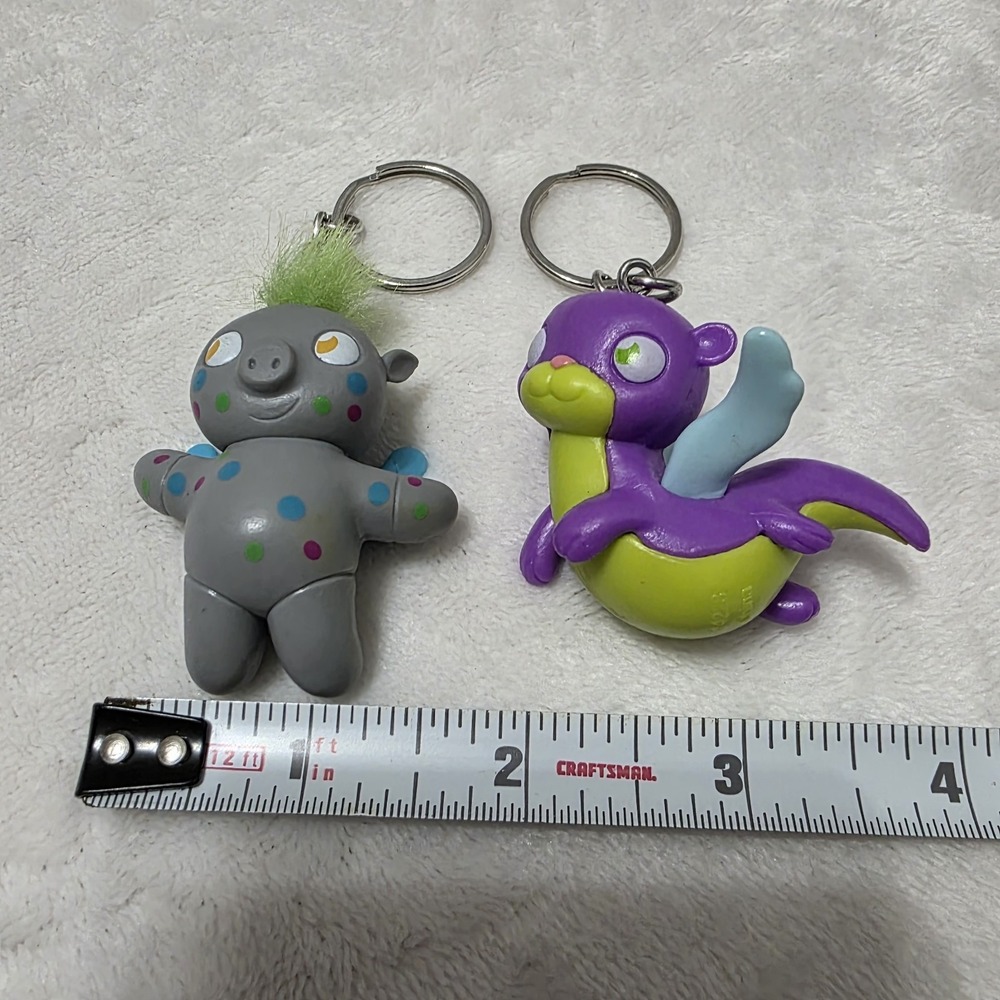 American Heart Association Challenge Keychains - Sprinkles & Oscar